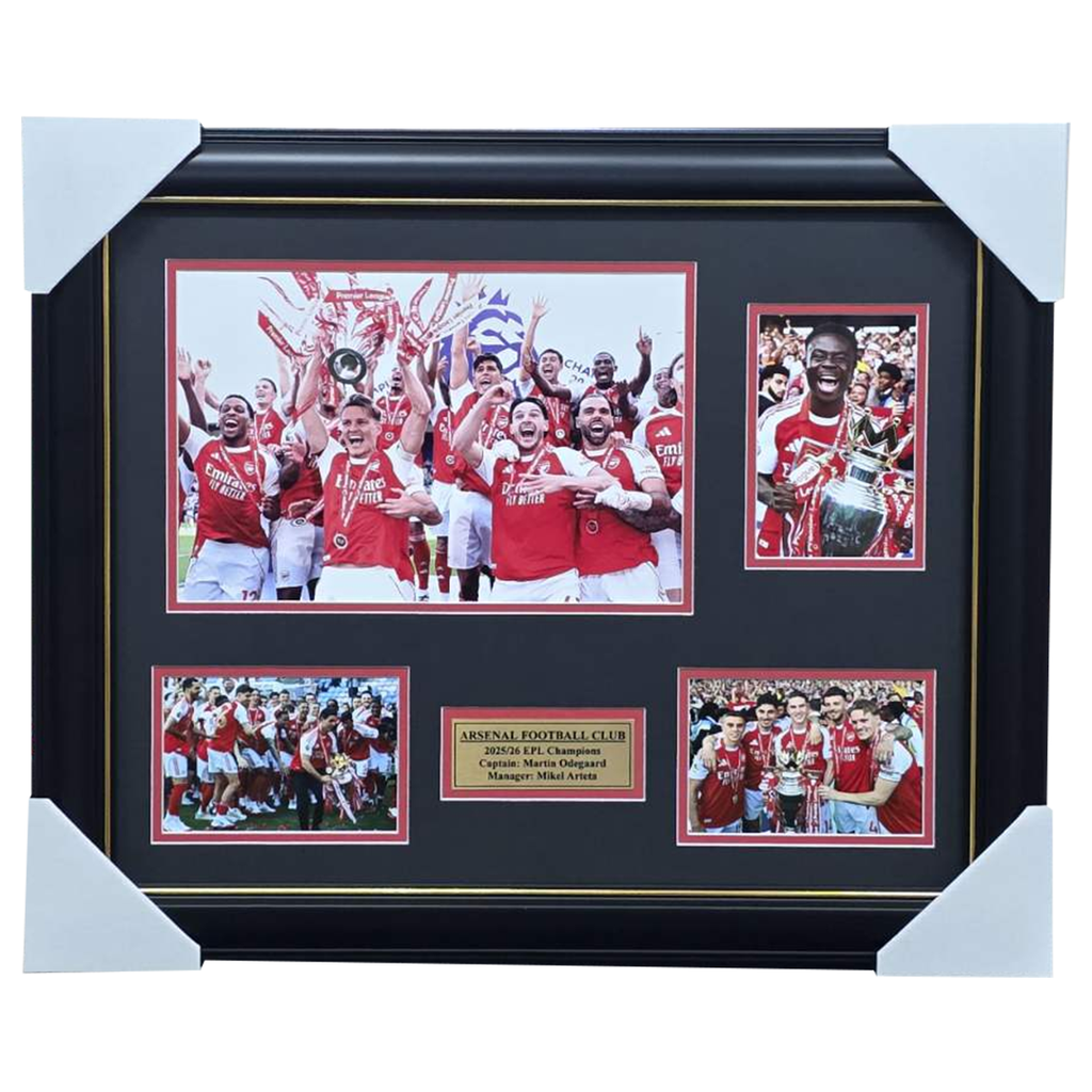 Arsenal 2025/26 EPL Champions Photo Collage Framed - 7533