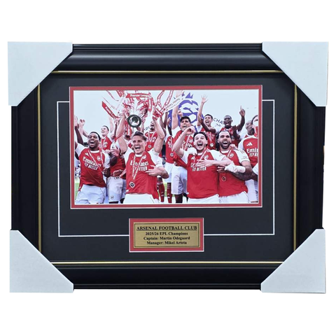 Arsenal 2025/26 EPL Champions Photo Collage Framed - 7534