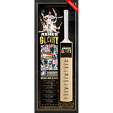 Australia 25/26 Ashes Glory Team Signed Official Bat Framed - 7355