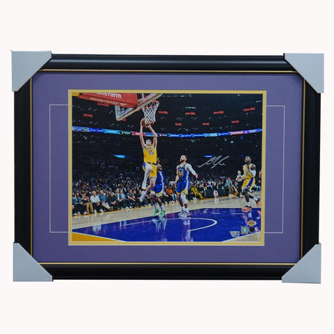 Austin Reaves Signed Los Angeles Lakers Official NBA Fanatics Signed Photo Framed - 5670