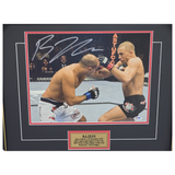BJ Penn Signed UFC Photo Framed PSA DNA Authenticated - 7441