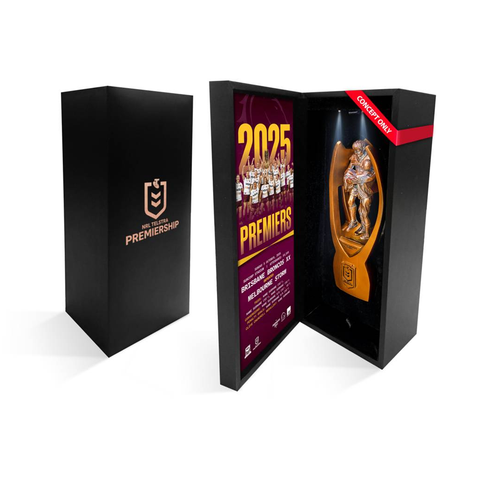 Brisbane Broncos 2025 NRL Official Mini Replica Trophy - 7295