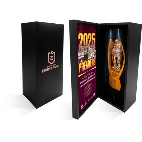 Brisbane Broncos 2025 NRL Premiers Official Mini Replica Trophy - 7295