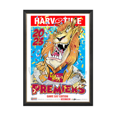2023 Brisbane Lions AFL Premiership Memorabilia Range