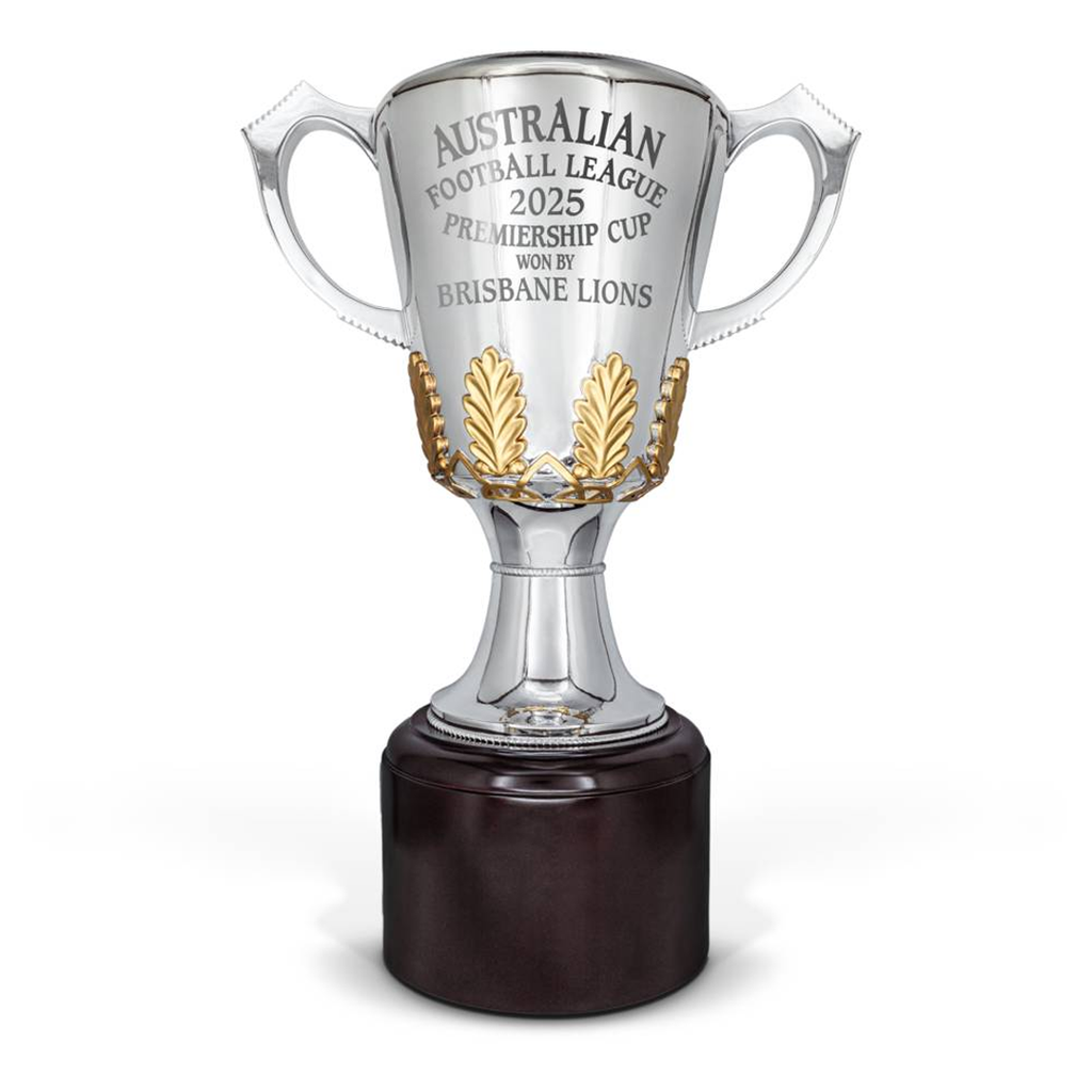 Brisbane Lions 2025 Premiers Full Size Replica Premiership Cup - 7288