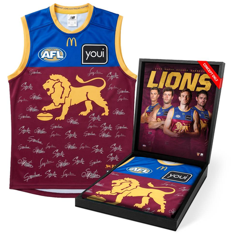 Brisbane Lions 2026 Squad Signed Guernsey - 7419
