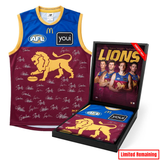 Brisbane Lions 2026 Squad Official AFL Signed Guernsey - 7419