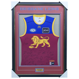 Brisbane Lions Football Club 2025 AFL Official Team Signed Guernsey - 7016