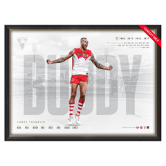 Buddy Franklin Retirement Memorabilia