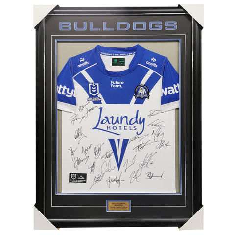 Canterbury-Bankstown Bulldogs Football Club 2025 NRL Team Signed Guernsey - 7095