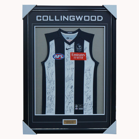 Collingwood Football Club 2023 AFL Official Team Signed Guernsey - 5443 LAST ONE