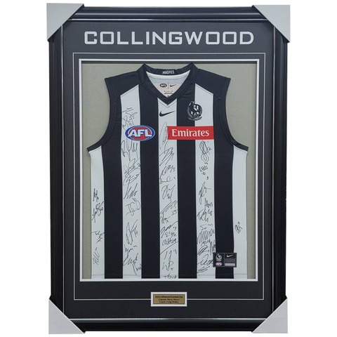 Collingwood Football Club 2026 Squad Official AFL Signed Guernsey - 7418
