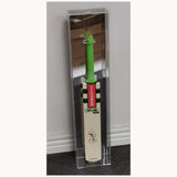 Full Size Cricket Bat Acrylic Display Case Mirror Back Finish - 7186