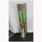 Full Size Cricket Bat Acrylic Display Case Mirror Back Finish - 7186