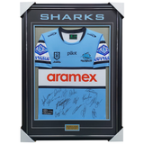 Cronulla Sharks Football Club 2025 NRL Official Team Signed Guernsey - 7104
