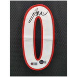 Damian Lillard signed Jersey Framed Portland Trail Blazers Beckett Authenticated - 5018