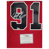 Dennis Rodman Signed Chicago Bulls Fanatics Authenticated Jersey - 7399