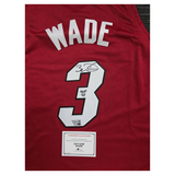 Dwyane Wade Signed Miami Heat Hall of Fame 2023 Inscription Fanatics Authenticated Jersey - 7401