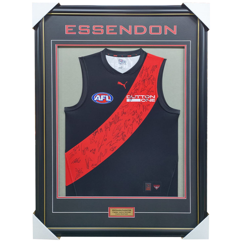 Essendon Football Club 2026 Squad Official AFL Signed Guernsey - 7417