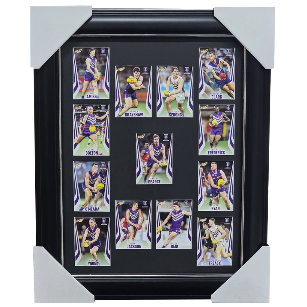 Fremantle 2026 Select Card Team Set Framed - 7476