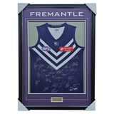 Fremantle Football Club 2026 Team Signed Jersey Framed - 7416