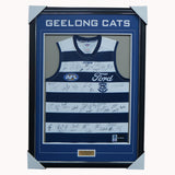 Geelong Cats Football Club 2023 AFL Official Team Signed Guernsey - 5446
