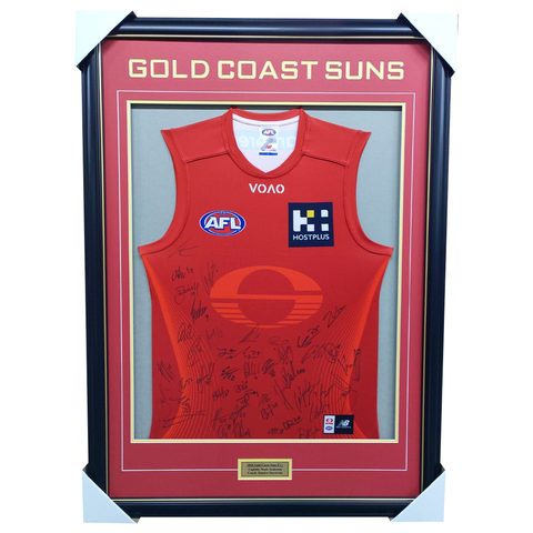Gold Coast Suns 2026 Squad Signed Guernsey - 7414