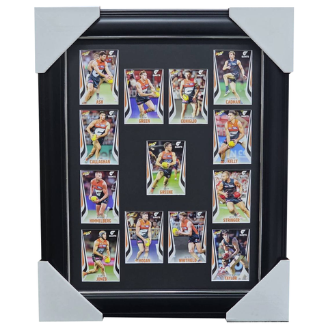 Greater Western Sydney 2026 Select Card Team Set Framed - 7474