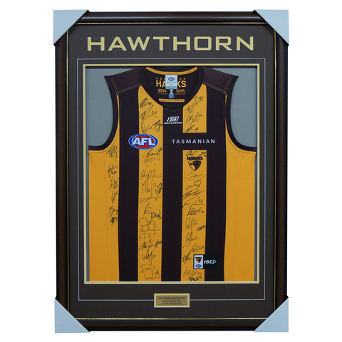 Hawthorn Football Club 2024 AFL Official Team Signed Guernsey - 5827