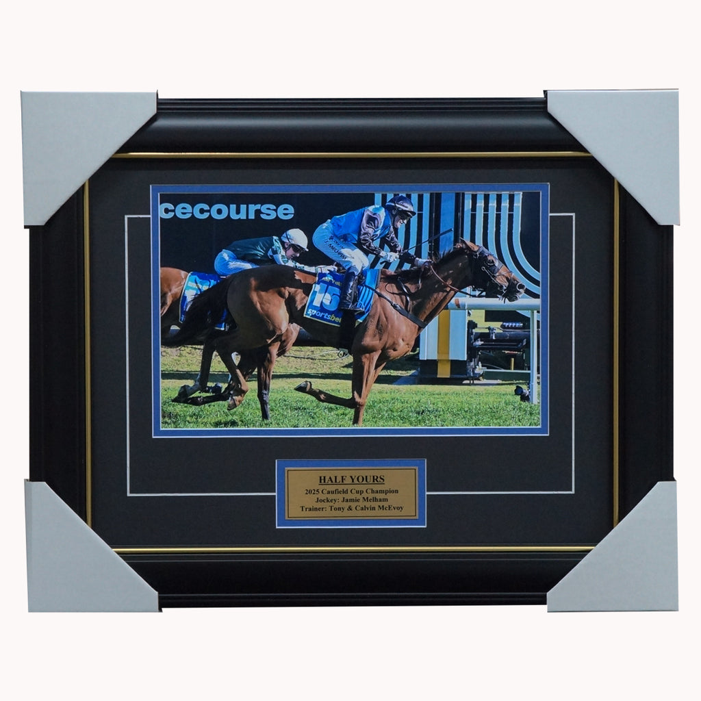 Half Yours 2025 Caufield Cup Champion Frame Jamie Melham - 7317