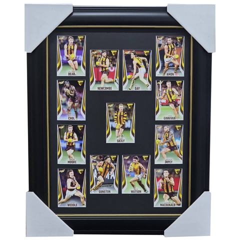 Hawthorn 2026 Select Card Team Set Framed - 7466