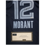 Ja Morant Signed Memphis Grizzlies Jersey Panini Authenticated - 7435