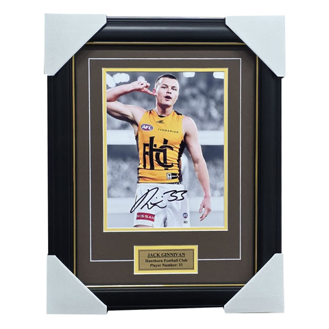 Jack Ginnivan Photo Framed - 7595