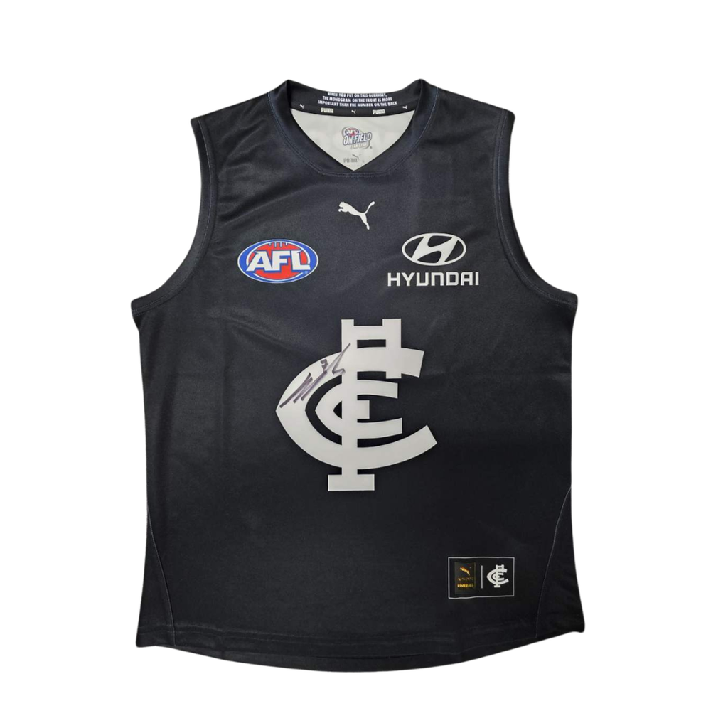 Jagga Smith Signed Carlton Jumper - 7593