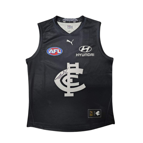 Jagga Smith Signed Carlton Jumper - 7593
