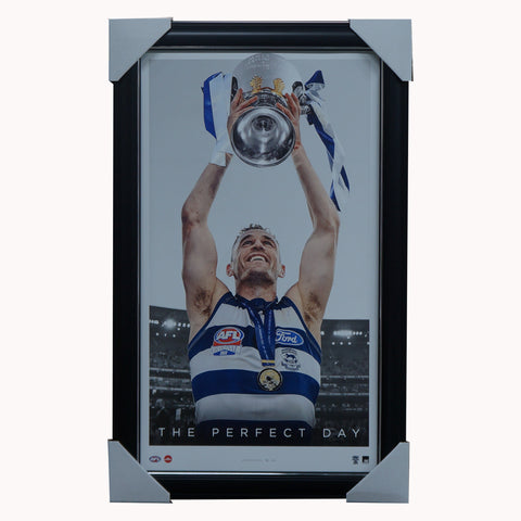 Joel Selwood Geelong Retirement Official AFL ICON Series Framed - 5546