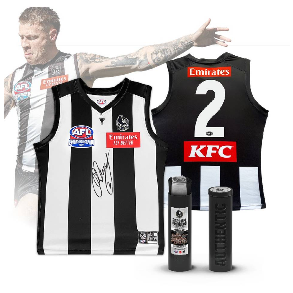 Jordan De Goey Signed Signature Series Guernsey - 7334