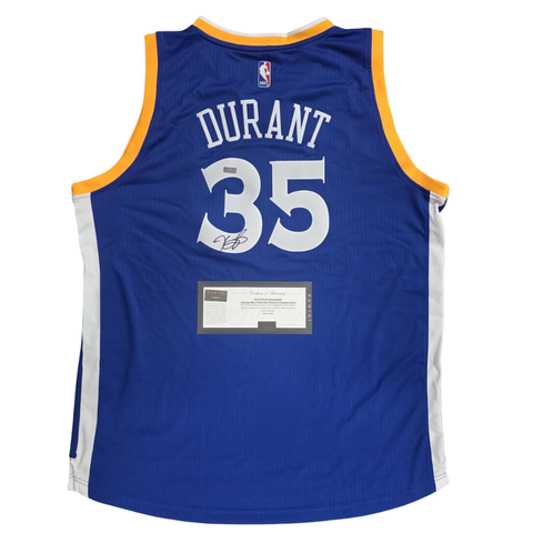 Kevin Durant Signed Golden State Warriors Jersey Panini Authenticated - 7434