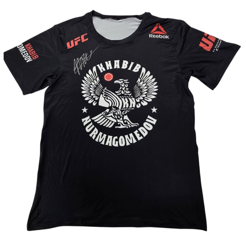 Khabib Nurmagomedov Signed UFC Shirt - 7398