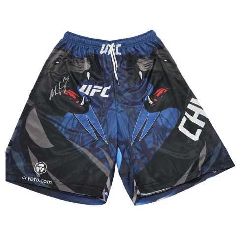 Khamzat Chimaev Signed UFC Shorts - 7397
