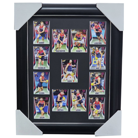 Melbourne Demons 2026 Select Card Team Set Framed - 7473