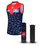 Melbourne Demons Football Club 2024 AFL Official Team Signed Guernsey - 5828