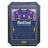 Melbourne Storm Football Club 2025 NRL Official Team Signed Guernsey - 7094
