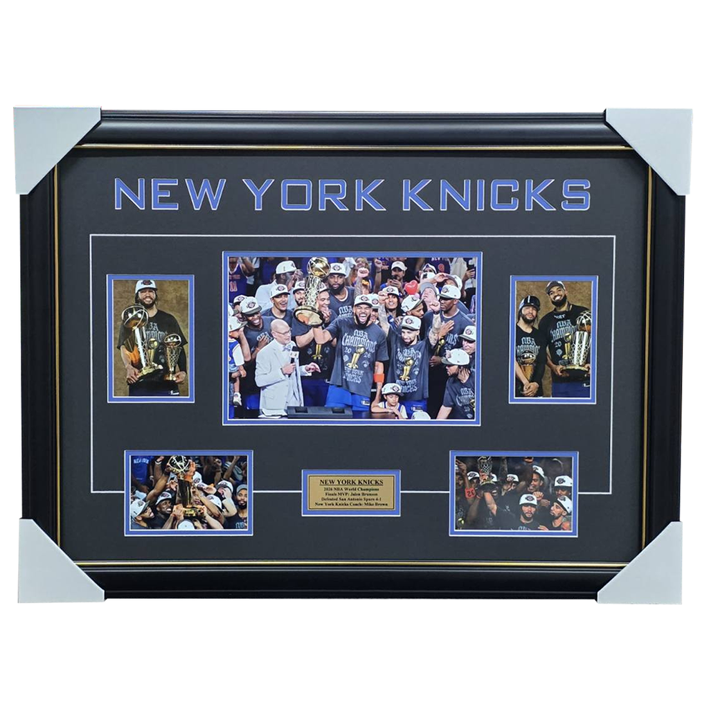 New York Knicks 2026 NBA Champion College Framed - 7551