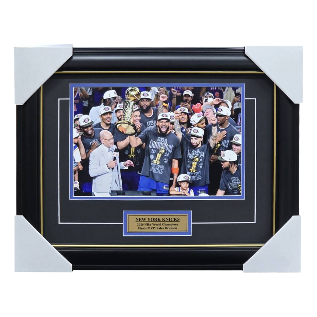 New York Knicks 2026 NBA Champion Photo Framed - 7552