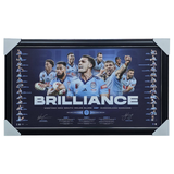 New South Wales 2026 State of Origin Dual Signed Official Lithograph Framed - 7567