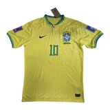 Neymar Jnr Signed Brazil 2022 World Cup Jersey - 7531