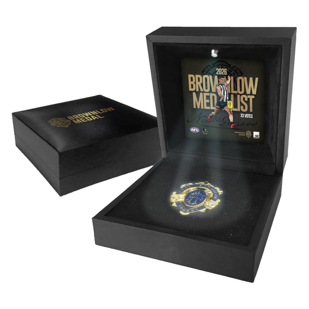 Nick Daicos 2026 Boxed Brownlow Official AFL Medal - 7623