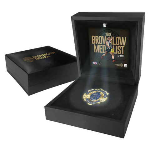 Nick Daicos 2026 Boxed Brownlow Official AFL Medal - 7623