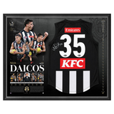Nick Daicos 2026 Brownlow Medal Official AFL Signed Guernsey Framed - 7620